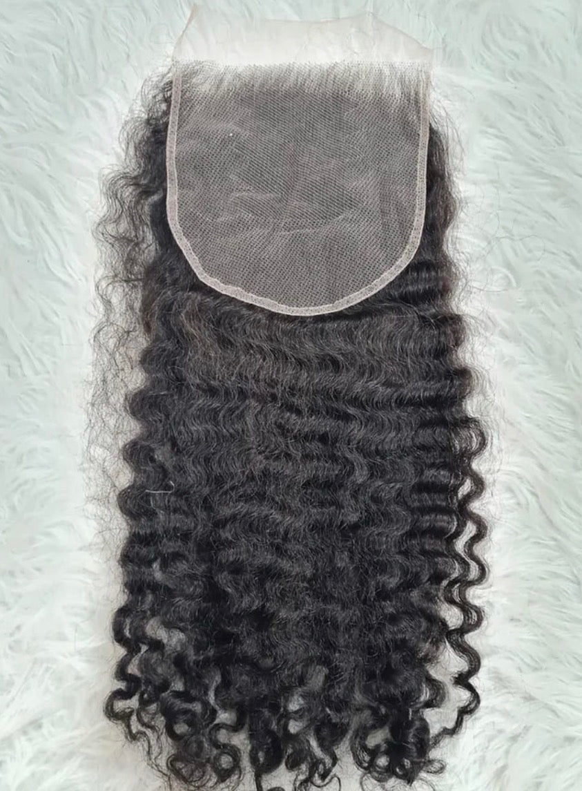 Burmese Curly Closure