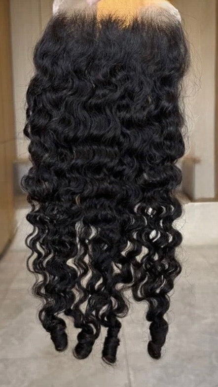 Burmese Curly Closure
